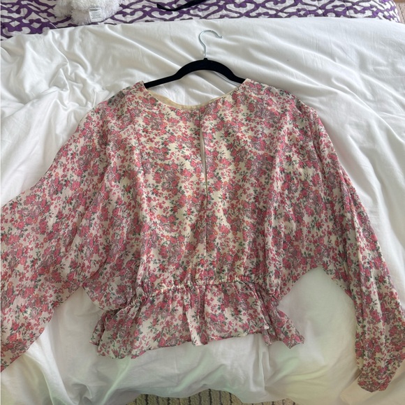 LoveShackFancy silk top (also selling skirt so can be worn as a set) - Picture 4 of 4